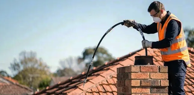 Relining an old chimney